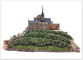 Amazon | ペーパークラフト 建築物 モンサンミッシェル 世界遺産